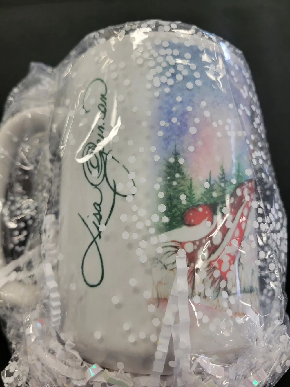 Lisa Geiman Holiday Snowman Decorative Mug